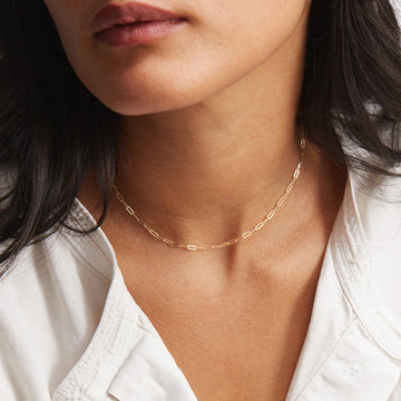 Bold Link - Paperclip ketting