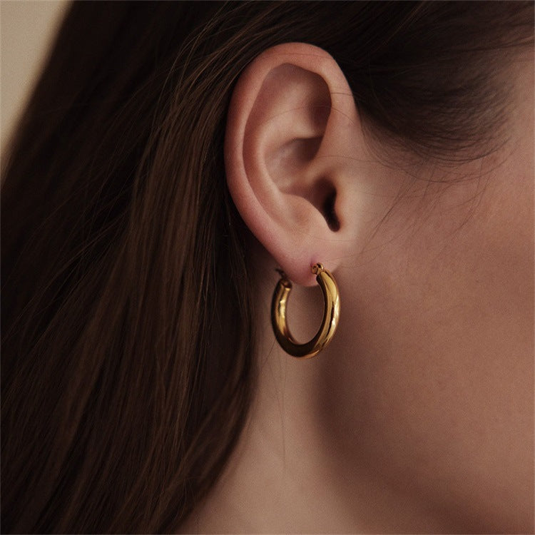 Klassieke Hoop Essentials Set Oorbellen