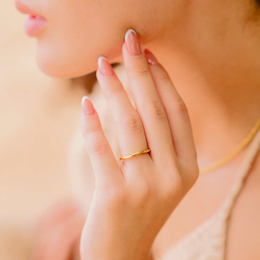 Liana Gouden Stapelring
